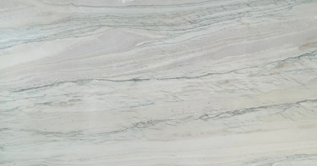 Taj Mahal quartzite statement wall