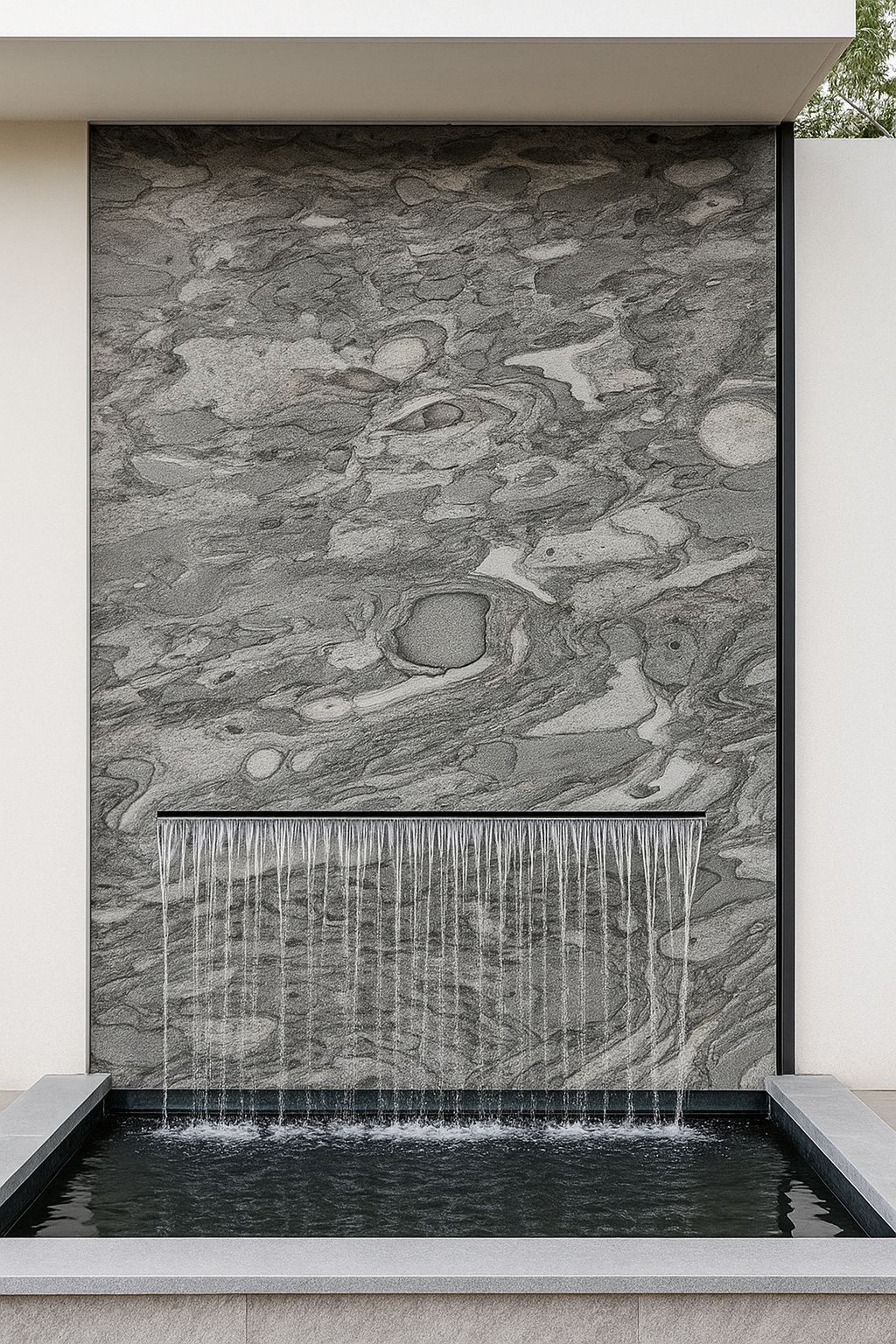 Natural stone surface texture detail